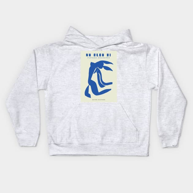 Henri Matisse - Cut-outs #12 Kids Hoodie by GoodMoreInc